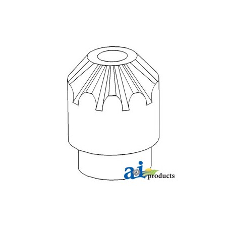 A & I Products Gear, Bevel 3" x1" x1" A-C7NN568B